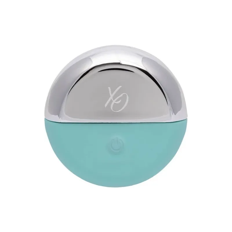 Stimolatore CalExotics Ovation Acclaim verde acqua ergonomico con 10 velocità di pulsazione