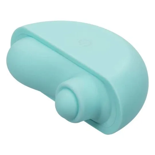 Stimolatore CalExotics Ovation Acclaim verde acqua ergonomico con 10 velocità di pulsazione