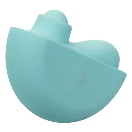 Stimolatore CalExotics Ovation Acclaim verde acqua ergonomico con 10 velocità di pulsazione