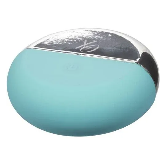 Stimolatore CalExotics Ovation Acclaim verde acqua ergonomico con 10 velocità di pulsazione