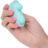 Stimolatore CalExotics Ovation Acclaim verde acqua ergonomico con 10 velocità di pulsazione