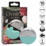 Stimolatore CalExotics Ovation Acclaim verde acqua ergonomico con 10 velocità di pulsazione