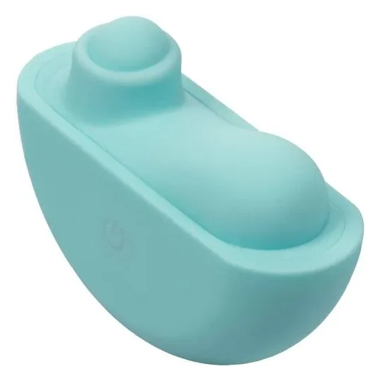 Stimolatore CalExotics Ovation Acclaim verde acqua ergonomico con 10 velocità di pulsazione