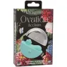Stimolatore CalExotics Ovation Acclaim verde acqua ergonomico con 10 velocità di pulsazione