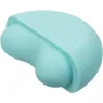 Estimulador de aplausos CalExotics Ovation verde aguamarina impermeable con 10 niveles de vibración recargable.