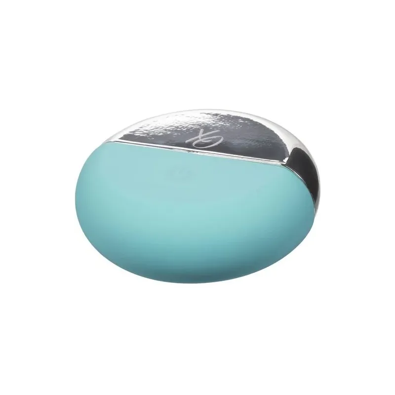 Estimulador de aplausos CalExotics Ovation verde aguamarina impermeable con 10 niveles de vibración recargable.