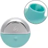 Estimulador vibrante ergonómico CalExotics Ovation Rave verde aguamarina, curvas suaves de silicona para estimulación dirigida.