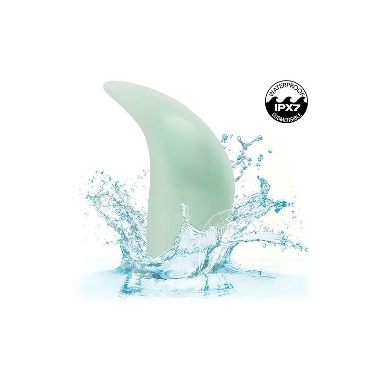 Calexotics Pacifica Bali Klitorisstimulator gebogen transparent Silikon wasserdicht 10 Funktionen