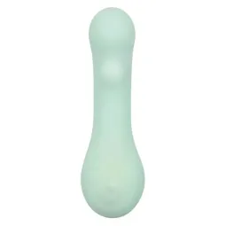 Calexotics Pacifica Bora Bora stimulateur point G en silicone transparent, 10 vibrations, étanche IPX7 - vue produit