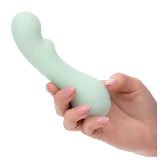 Calexotics Pacifica Bora Bora G-Punkt Stimulator aus transparentem Silikon, 10 Vibrationsmodi, wasserdicht IPX7 - Produktansicht