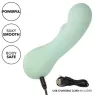 Calexotics Pacifica Bora Bora G-spot vibrator in clear silicone, 10 vibration modes, waterproof IPX7 - product view