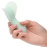 Vibratore impermeabile CALEXOTICS Pacifica Tahiti Teaser, 10 funzioni, silicone trasparente, vista d'insieme.