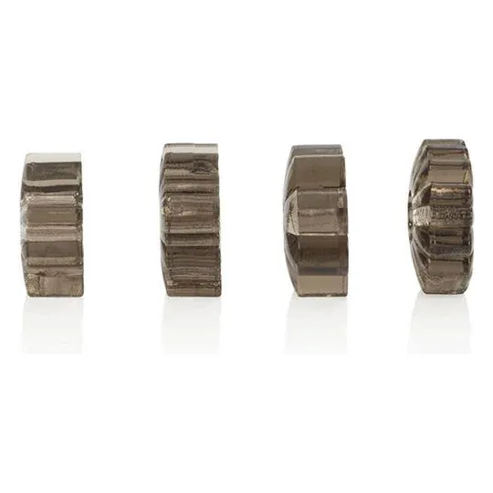 Pack de 4 rehausseurs en TPR extensible CALEXOTICS, formes variées pour sensations intenses.