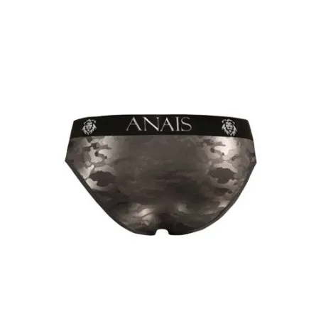 Slip hombre ANAIS MEN de microfibra suave con estampado militar camuflaje, cintura elástica cómoda.