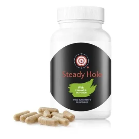 Cápsulas 500 Cosmetics U-Steady Hole para tránsito intestinal saludable - 60 cápsulas suplemento natural
