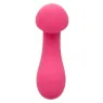 Masseur intime CalExotics Pixies Exciter rose en silicone liquide avec tête flexible et 10 vitesses.
