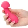 Masseur intime CalExotics Pixies Exciter rose en silicone liquide avec tête flexible et 10 vitesses.
