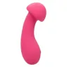 Masseur intime CalExotics Pixies Exciter rose en silicone liquide avec tête flexible et 10 vitesses.