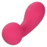 Masseur intime CalExotics Pixies Exciter rose en silicone liquide avec tête flexible et 10 vitesses.