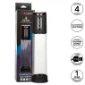 Pompe d'aspiration rechargeable Calexotics Peak noire 4 vitesses cylindre transparent anneau silicone