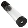 Pompe d'aspiration rechargeable Calexotics Peak noire 4 vitesses cylindre transparent anneau silicone