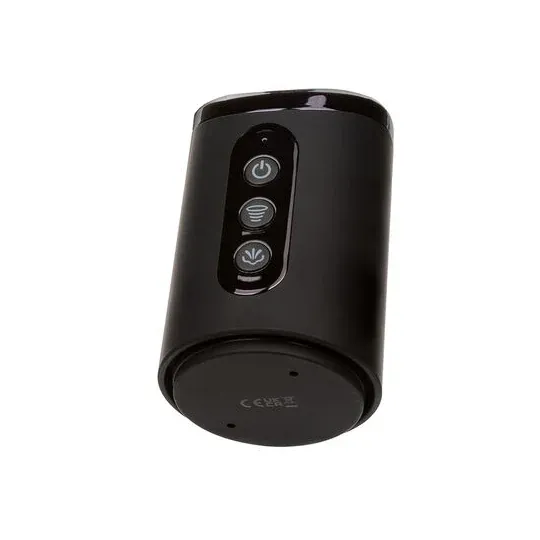 Pompe d'aspiration rechargeable Calexotics Peak noire 4 vitesses cylindre transparent anneau silicone