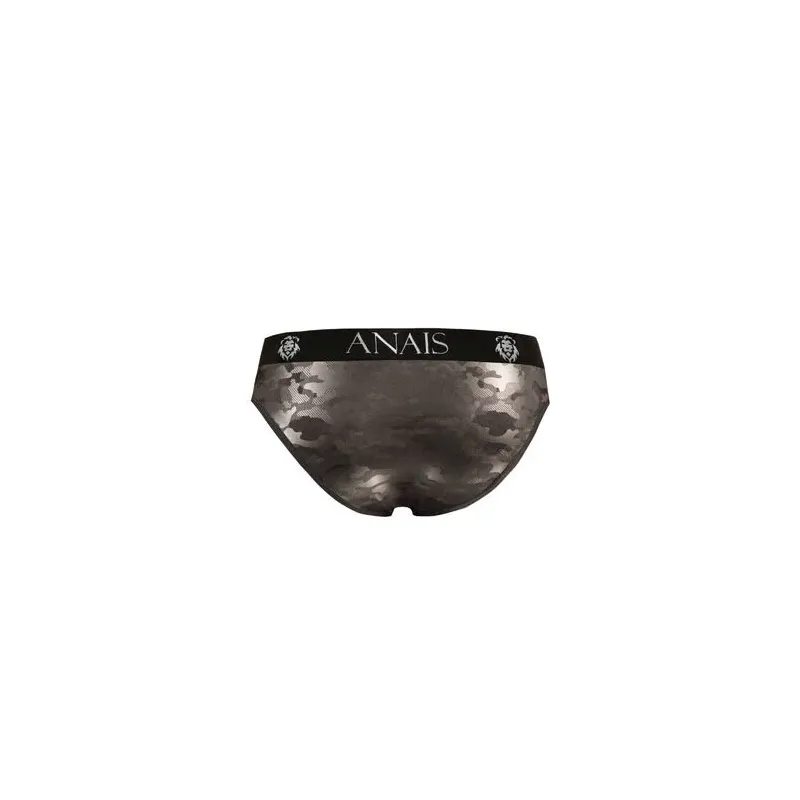 Slip hombre ANAIS MEN de microfibra suave con estampado militar camuflaje, cintura elástica cómoda.