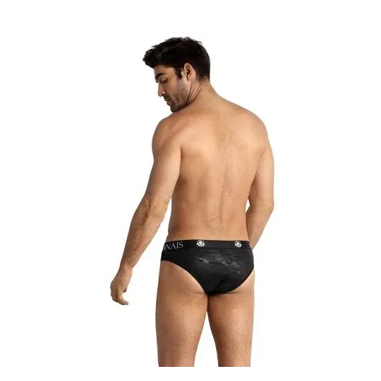 Slip hombre ANAIS MEN de microfibra suave con estampado militar camuflaje, cintura elástica cómoda.