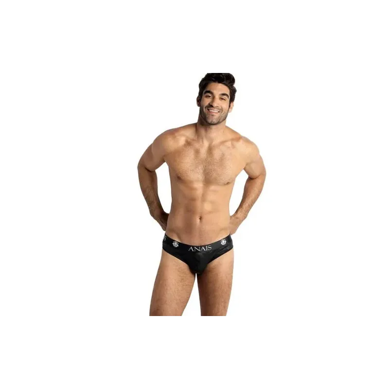 Herrenslip ANAIS MEN aus weicher Mikrofaser mit militärischem Camouflage-Muster, elastischer Bund für Komfort.