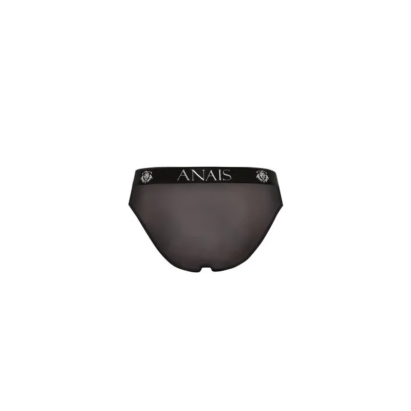 slip sexy hombre de tul negro Anais Men, acabado elegante en negro, cintura elástica cómoda