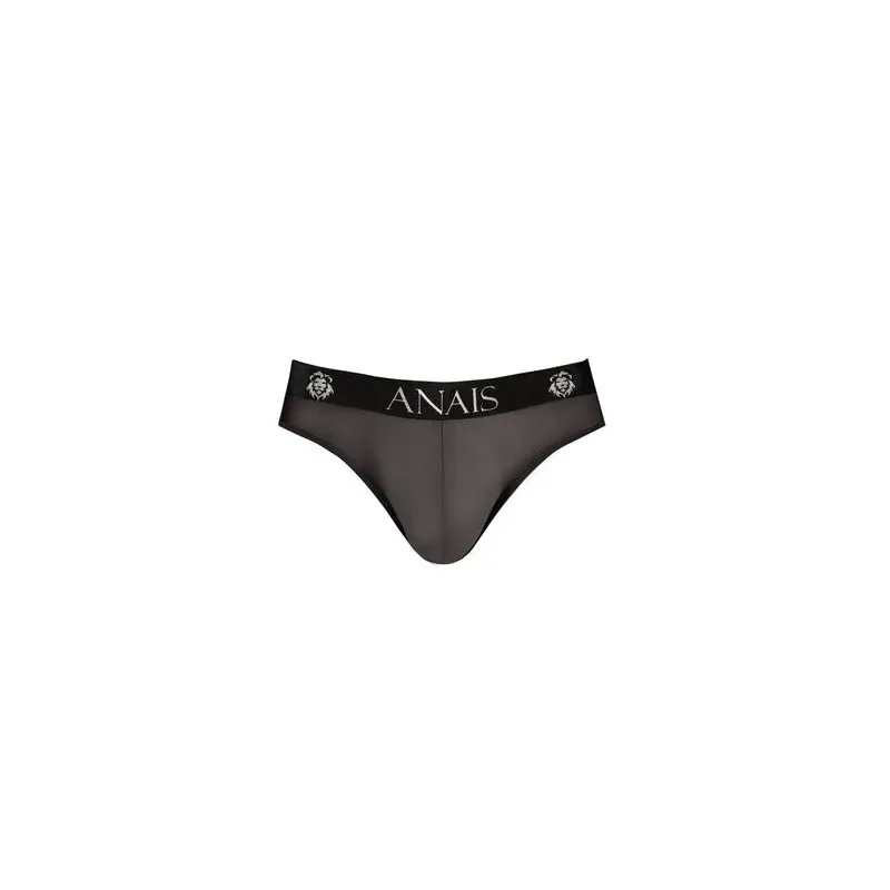 slip sexy hombre de tul negro Anais Men, acabado elegante en negro, cintura elástica cómoda