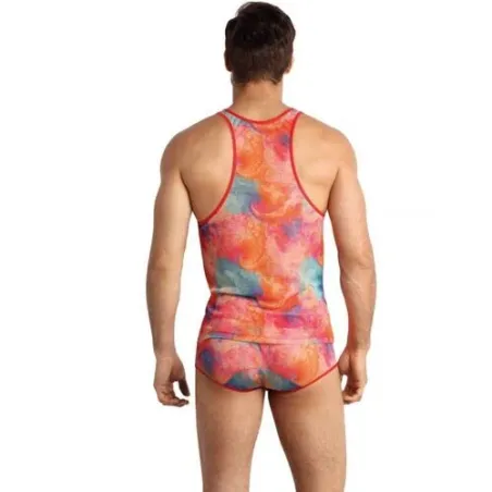 Slip hombre sexy ANAIS MEN Falcon Top con estampado de plátano, lycra suave y cintura elástica cómoda
