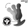 3-teiliges Analplug-Set aus medizinischem Silikon von Addicted Toys - Größen S M L - sicheres Anal Toy