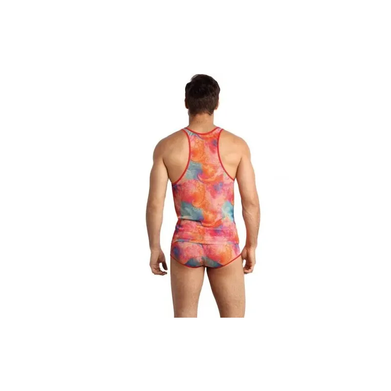 Sexy men's underwear ANAIS MEN Falcon Top with banana print, soft lycra and comfortable elastic waistband
