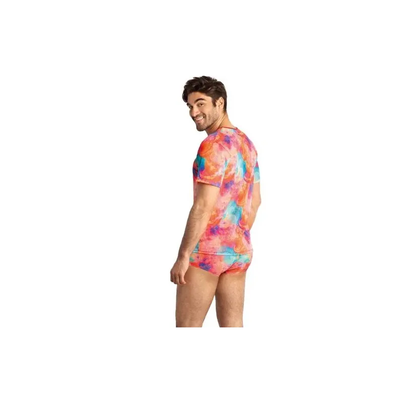 Camiseta ajustada hombre Anais Men Falcon - Lycra suave estampado banana