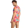 T-shirt ajusté homme Anais Men Falcon - Lycra doux imprimé banane