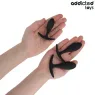 Set di 3 plug anali ADDICTED TOYS in silicone medicale, taglie progressive piccolo medio grande, vista d'insieme del cofanetto.