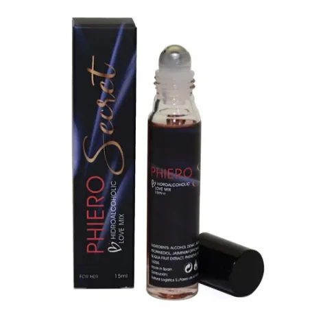 Flacon 15ml de phéromones féminines inodores 500 COSMETICS Phiero Secret pour attirance naturelle