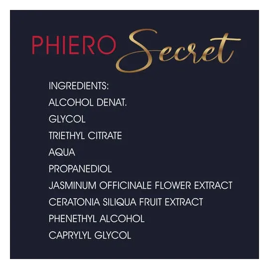Flacone 15ml di feromoni femminili inodori 500 COSMETICS Phiero Secret per attrazione naturale