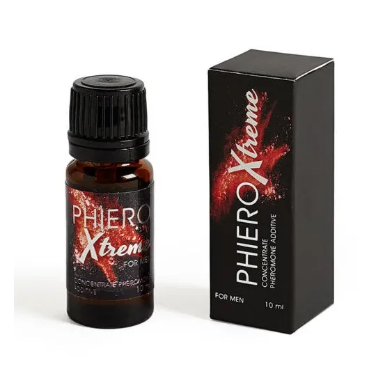 500 COSMETICS Phiero Xtreme pheromone concentrate 5x stronger, odorless, dropper bottle for men.