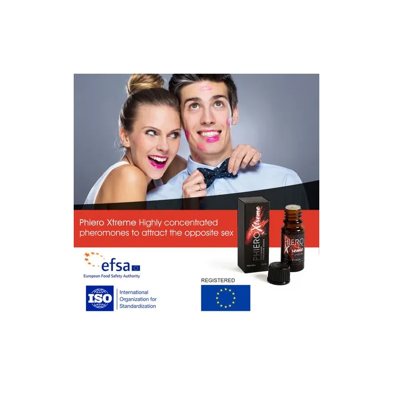 500 COSMETICS Phiero Xtreme pheromone concentrate 5x stronger, odorless, dropper bottle for men.