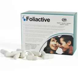 Nahrungsergänzungsmittel 500 COSMETICS Foliactive Haarausfall Tabletten 60 Stück