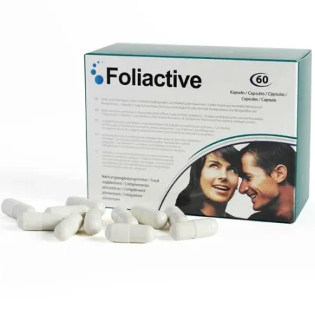 Confezione da 60 compresse 500 COSMETICS Foliactive anti-caduta capelli