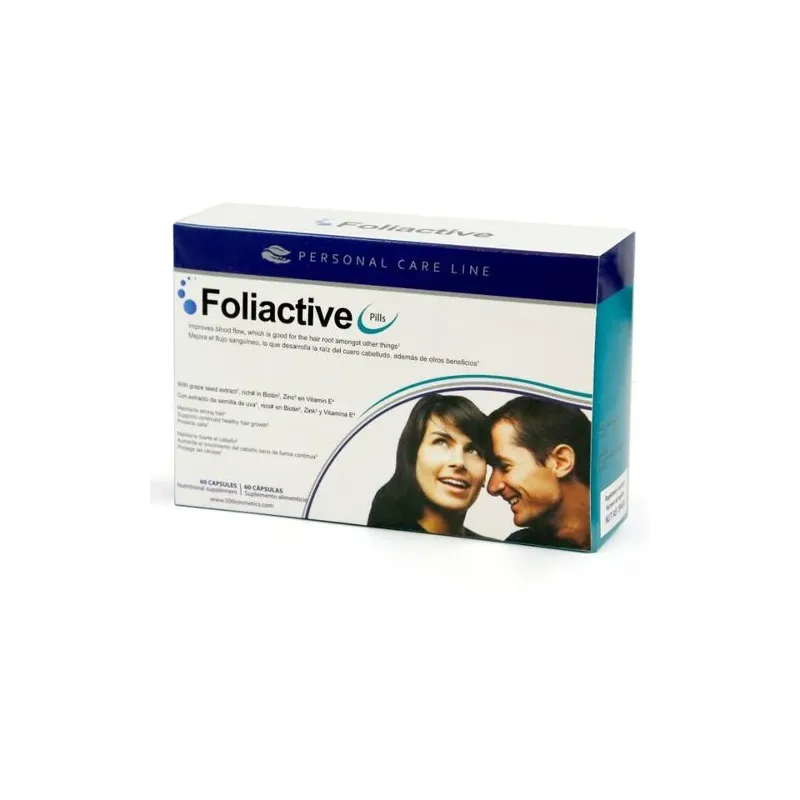 Nahrungsergänzungsmittel 500 COSMETICS Foliactive Haarausfall Tabletten 60 Stück