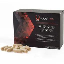 500 COSMETICS U-BUST Capsules for natural breast enhancement with phytoestrogens - 60 capsules