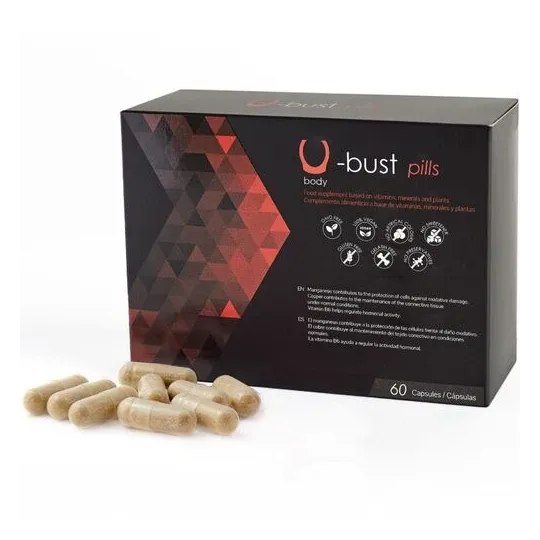 500 COSMETICS U-BUST Capsules for natural breast enhancement with phytoestrogens - 60 capsules