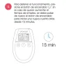 Appareil d'électrostimulation mammaire 500COSMETICS U-Sein avec deux unités vibrantes et gel conducteur