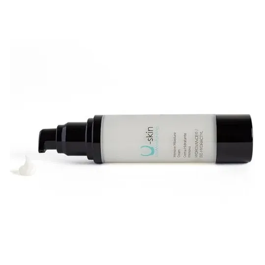 Crema idratante 500 Cosmetics U-Skin XtraMoisturizing in barattolo bianco per tatuaggi e cura della pelle