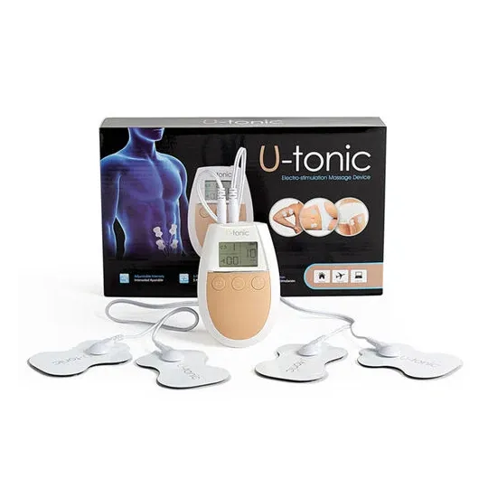 Electroestimulador muscular 500 COSMETICS U Tonic blanco para tonificación abdominal" }, { "fr": "Kit électrostimulation 500 COS