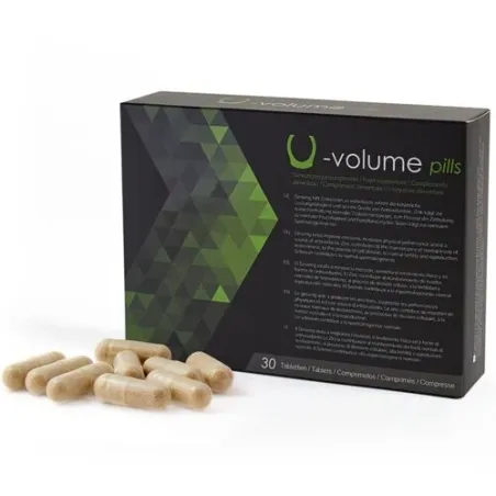500COSMETICS U-Volume 30 gélules - complément fertilité masculine, boîte blanche, augmente qualité et quantité de sperme